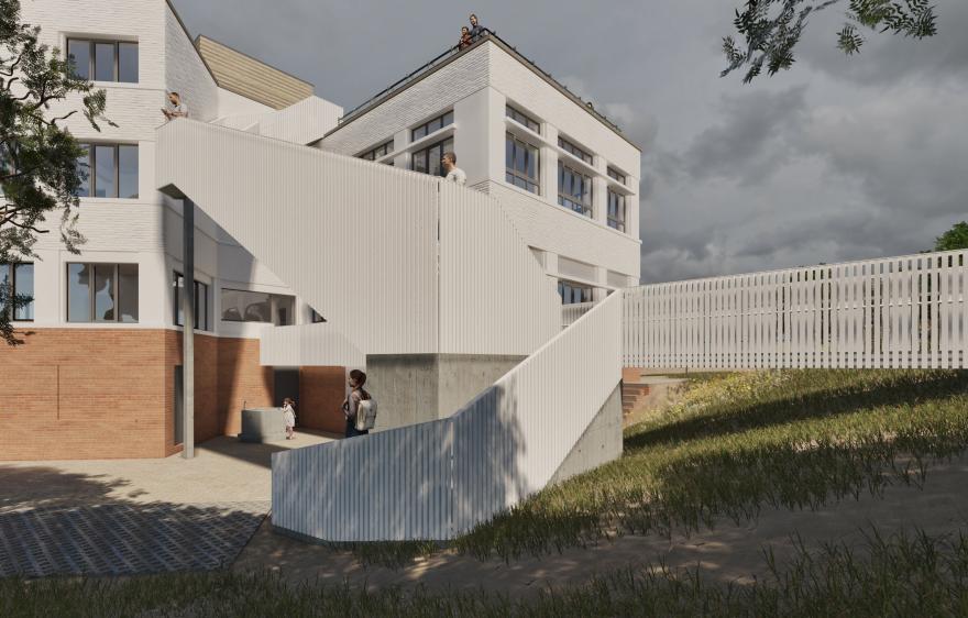 Buitentrap Duinenhuis